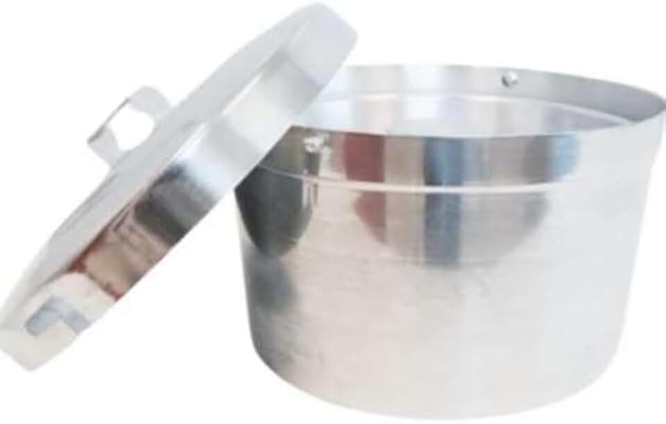 Forma para Pudim Especial com Tampa em Alumínio - Capacidade 1,6L