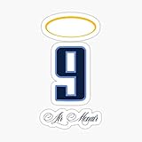 Steve McNair - 9 Sticker - Sticker Graphic - Auto, Wall, Laptop, Cell, Truck Sticker for Windows, Cars, Trucks