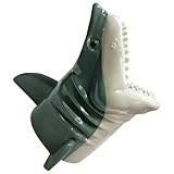 UncleS ハロウィンポップコーンホルダー ゲーム愛好家向け 面白い魚の形のキャンディポップコーンコンテナ コレクターオーナメント ギフトシェイプバケツ