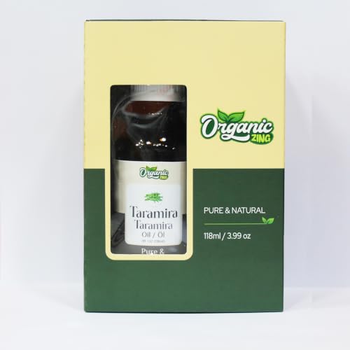 Organic Zing Taramira Oil | Pure & Natural Essential Oil for Skincare, Hair Care & Massage - 118ml/3.99fl oz – vue 7