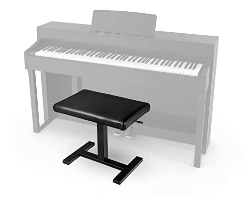 Classic Cantabile Banc de piano « Easy » hydraulique noir - Les Beatles, Paul McCartney, John Lennon, RIngo Starr, George Harrison Classic Cantabile Banc de piano "Easy" hydraulique noir – Image 6