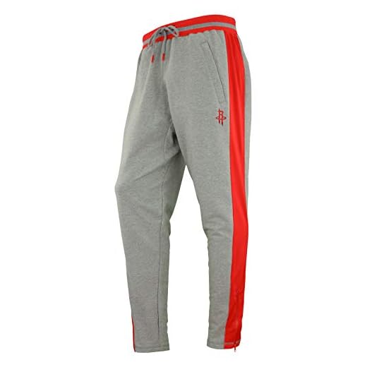 FISLL NBA Men's Core Chenille Jogger, Houston Rockets Small