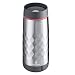 Produktbild Westmark Isolier-/Thermo-Becher, Travel Mug, hält 5 Std. warm/8 Std. kalt, 400 ml, Rostfreier Edelstahl/Silikon/Kunststoff, BPA-frei, Viva, Silber/Anthrazit/Rot, 5280226S