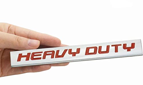 Image of Car Bike 3D Logo Aluminium Alloy Metal /Superior Plastic Emblem Badge Sticker Decal New (Chrome Red Heavy Duty)