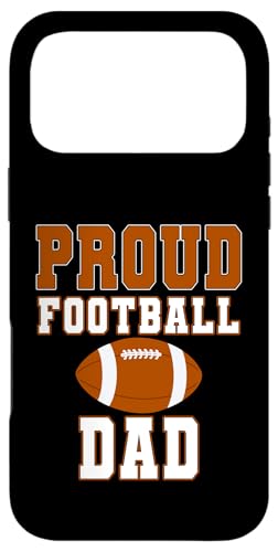 Proud Football Dad �V���c ? �����̓� �X�|�[�c �y�A�����gT�V���c �X�}�z�P�[�X iPhone 17 Pro Max �p