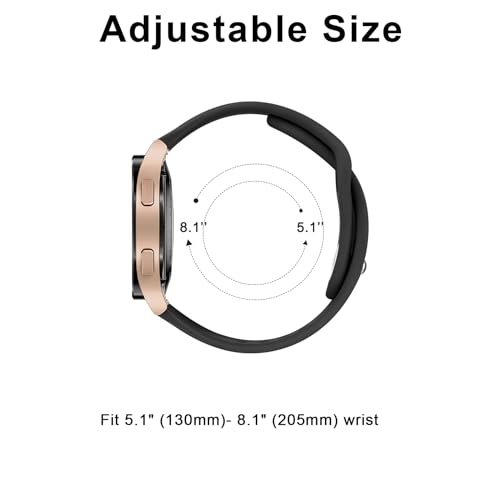 2 Pack Correas de Silicona para Reloj Garmin miniatura 5