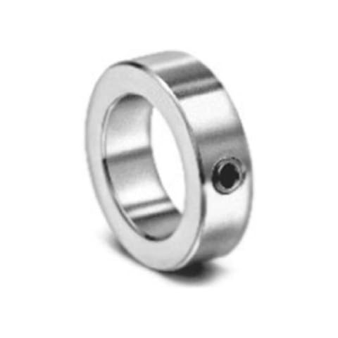 Climax Metal LC-125 Steel Set Screw Collar, Lightweight Zinc Plating, 1-1/4" Bore Size, 1-3/4" OD, With 5/16-18 x 1/4 Set Screw Cover