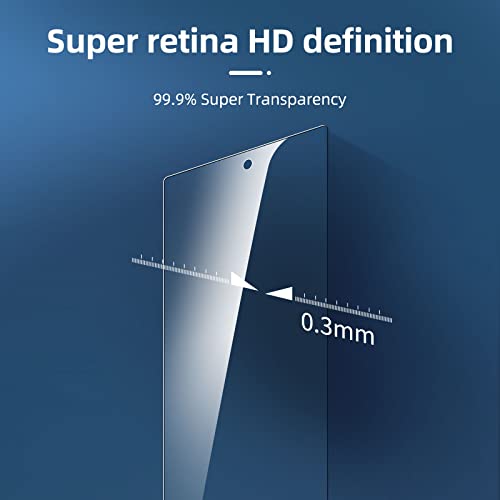 NEW'C Pack of 3 for Google Pixel 6a for Tempered Glass (6.1 Inches), Scratch Free, 9H Hardness, HD Screen Protector, 0.33 mm Ultra Clear, Ultra Resistant