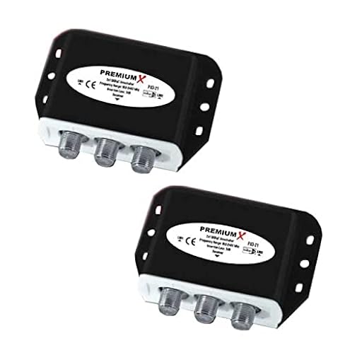 2x PremiumX PXD-21 Conmutador DISEqC Interruptor 2/1 Switch protección contra la intemperie DVB-S/DVB-S2 SAT Satellite DIGITAL FullHD 4K | Ya disponible en tu tienda friki favorita! En mundofriki.es! 2x PremiumX PXD-21 Conmutador DISEqC Interruptor 2/1 Switch protección contra la intemperie DVB-S/DVB-S2 SAT Satellite DIGITAL FullHD 4K | Ya disponible en tu tienda friki favorita! En mundofriki.es!