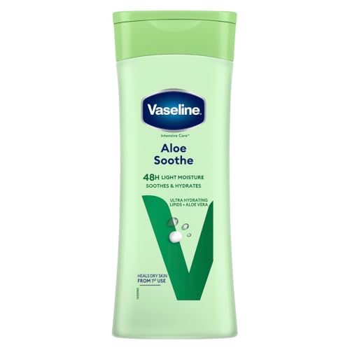 Vaseline Intensive Care Aloe Soothe Body Lotion, 400ml, Multicolor, (Pack of 1)
