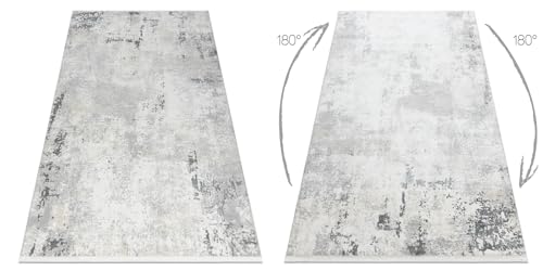 Tapis moderne de qualité rugsx Duke structure effet béton et pierre
