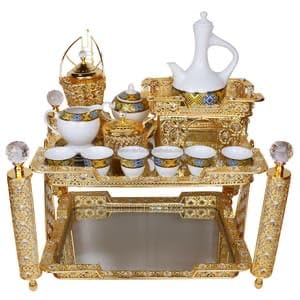 HOT ETHIOPIAN AND ERITREA 4 PIECES REKEBOT COFFEE TABLE SET