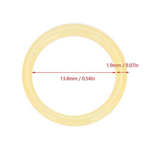 Fictory Paintball O-Ringe, Polyurethan, 10 Stück, Beige, 13,8 x 1,9 mm, für Paintball Pistole CO2 Lufttank