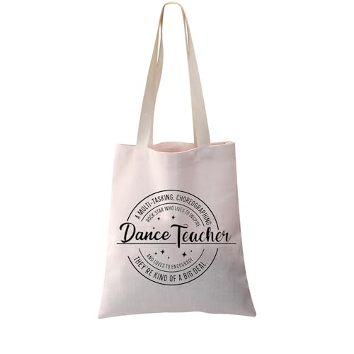 PXTIDY Dance Teacher Tote Bag Definition Gifts Dance Coach Dance Teacher Appreciation Gifts Dance Instructor Thank You Gift2