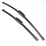 * La hoja de limpiaparabrisas es adecuada para: Cuchillas de limpiaparabrisas de parabrisas para Re&na&ult para Kadjar para Kadjar desde 2015 2016 2017 Coche de parabrisas Wiper Wiper Wiper Blades