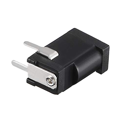 uxcell DC-002 conector de alimentación DC 3.5mmx1.3mm 3 pines hembra 5 pcs miniatura 3