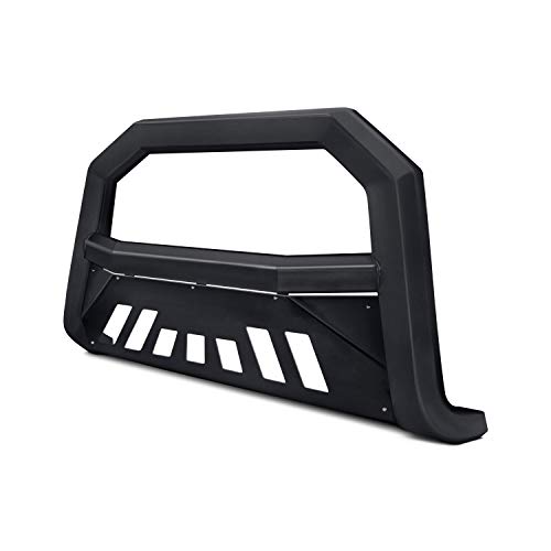 Image of Armordillo 7174030 AR Series Bull Bar Bumper Guard - Matte Black Fits 2011-2018 Ford Explorer