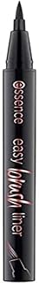 قلم تحديد العيون بفرشاة سهلة الاستخدام من ايسينس لون 01 اسود، وحجم 0.7 مل، غير لامع