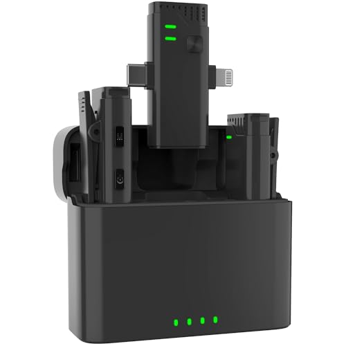 Microphone cravate sans fil pour vlogging et interviews en extérieur avec PC