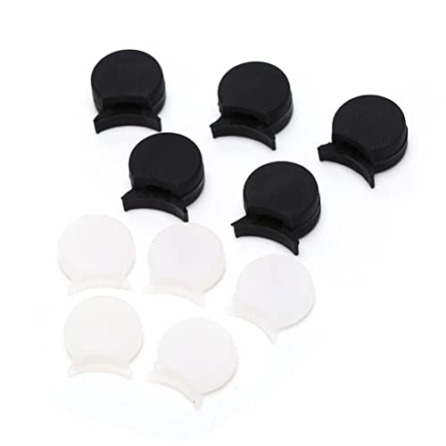 SHENGANG 5 Pcs/lot Rubber Clarinet Black Resilient Thumb Rest, Saver Cushion Pad Finger Protector Comfortable for Clarinet (Color : Black)