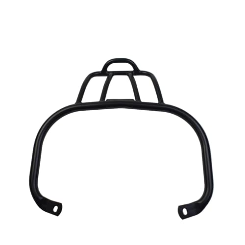 Porte-bagages arrière Vespa GTS 300 noir pour fixer un sac de transport sans rayer