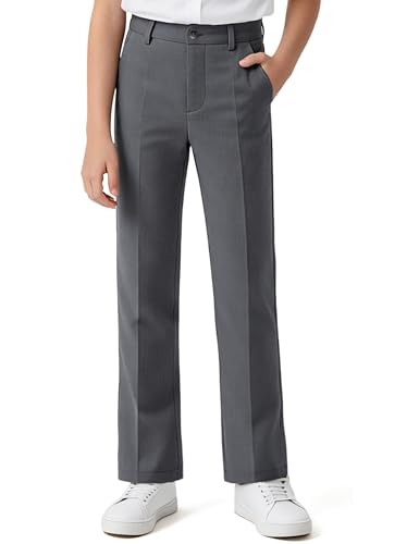 Image of Boys Dress Pants School Uniform Golf Pants for Boys Chino Pants