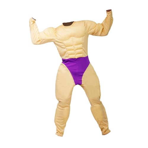 Combinaison de bodybuilder soirée déguisée déguisement muscle