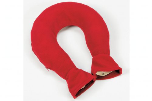 Sanger Red Fleece Covered Neck Hot Water Bottle - Made In Germany #TOP3