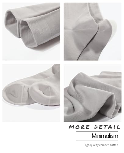 Women's Cotton Crew Socks (6 Pairs) - Soft Breathable Mid-Calf Socks, All-Season Comfort for Casual & Dress Sock3