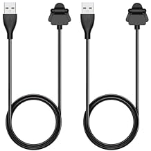 Emilydeals Charger for RayBan Meta Wayfarer/Skyler Gen1 & Gen 2 - Replacement USB Charging Cable Accessories for Ray-Ban Meta Smart AI Glasses 2-Pack, 3.3ft/1m