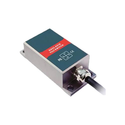 Tilt Sensor,Single-Axis Dual-Axis Inclinometer Sensor, Output 4-20mA, ±10°~±90° Industrial Angle Sensor (Single Axis, ±30°)