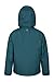Mountain Warehouse Fell Kids 3 in 1 Jacket - Packaway Hood, Triclimate Coat Petrol Blue 11-12 Years