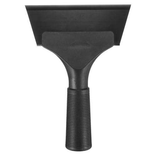 HARFINGTON Squeegee 5 Inch Length Auto Water Blade Shower Squeegee with Non-Slip Handle for Car Windshield Window Cleaner Glass Door, Black