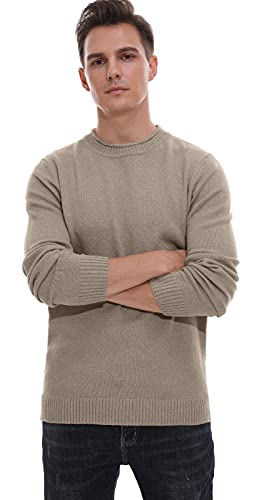 Sailwind SW501-KHAKI-X-LARGE-FBA Men'S Crewneck Sweater Soft Casual Sweaters thumb #5