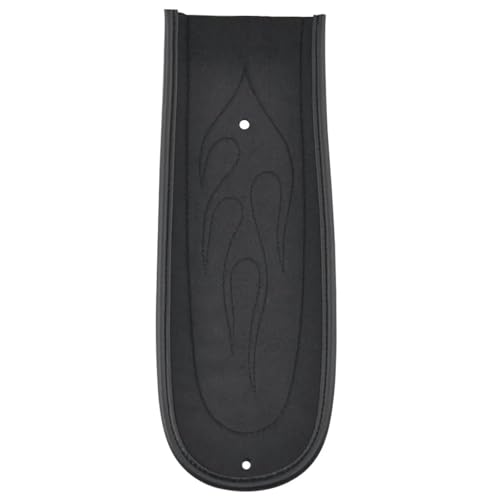 Pechera Trasera de Cuero para Viajes en Moto Asiento Doble Low Rider y Fat Bob 3
