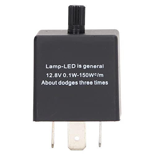 Relè Lampeggiante a LED a LED Regolabile Flash a LED Frequenza relè Modulo Impermeabile ABS a 3 Pin