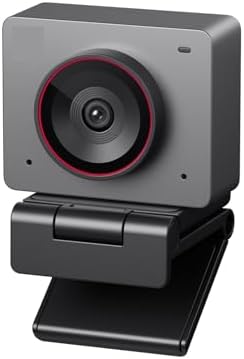 Webcams, 2-4K Webcam for PC with 1/2" Sensor, AI Framing & Autofo...