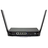 Mikrotik Hap Ax? Router Wireless Gigabit Ethernet DuaL-Band [2.4 Ghz/5 Ghz] Nero (mikrotik Hap Ax3 Home Access Point/Router - C53uig+5hpaxd2hpaxd) – Ansicht 3