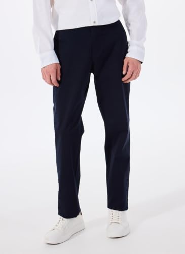 Tommy Hilfiger Herren Chino Hose Harlem Tapered Fit, Blau (Desert Sky), 29W/36L – Ansicht 3