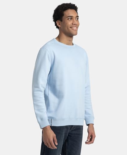 Image of Jockey US92 Men Super Combed Cotton Rich Fleece Sweatshirt with StayWarm Technology