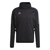 Integrierter Stehkragen adidas Men\'s CON22 PRO TOP Sweatshirt, Black, M