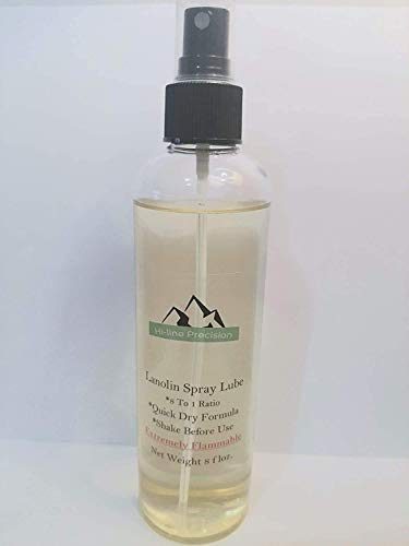 Hi-Line Precision Lanolin Spray lube 8 fl oz (Reloading case lube)