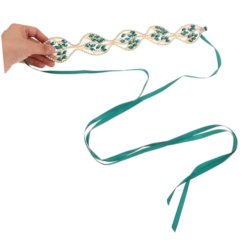 Ceinture de mariage verte ajustable et légère VANZACK