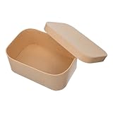 Mikikit Caja de Almacenamiento Redonda de Papel Kraft Resistente para Manualidades Embalaje de Té y Organización de Pequeños Objetos Diseño Moderno y Espacioso para Regalos y Bricolaje