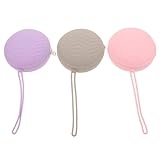 LAPYAPPE 3個 ポータブルシリコーンおしゃぶりケース 新生児用ソフト素材 抗菌衛生 軽量コンパクト 旅行や外出に 男の子女の子兼用おしゃぶ