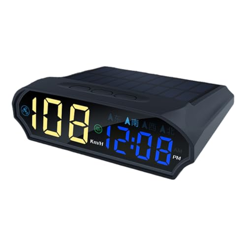 Pantalla De Cabeza Alta Solar Para Coches,Dispositivo De Velocidad Automotriz   HUD GPS Vehículo | Para SUV, Camiones, Conductores, Flota, Viajes y Navegación