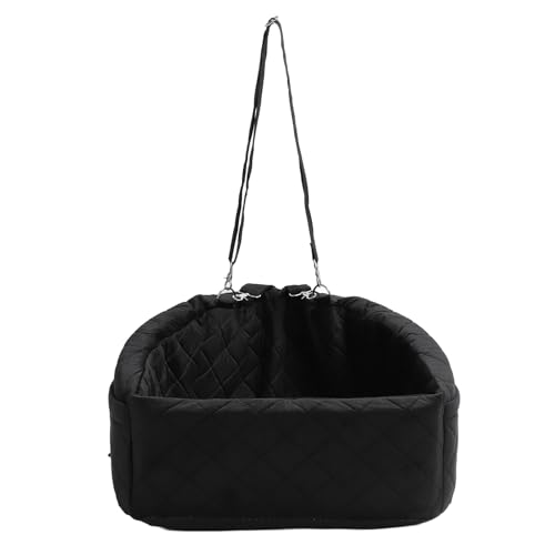 Hundesitz Auto, Extra Stabiler Hunde Autositz, Hunde Autositz mit Stabil Sicherheitsgurt, Sicherheitssitz für Haustiere, Auto Hundesitz für kleine Hunde für Rück und Vordersitz