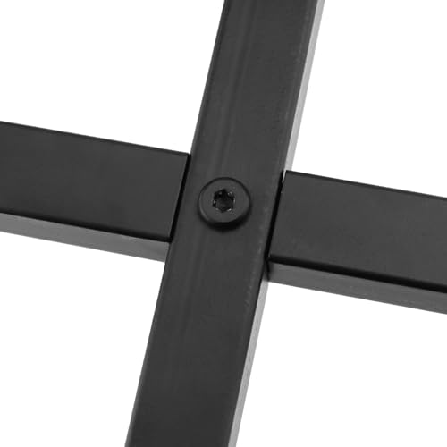 Miniatura 4 de Yixnsw Soporte Para Plantas Negro De Hierro Ajustable De Metal Para Macetas Con Un Diámetro Exterior De 24 38 Cm Alto: 38 Cm