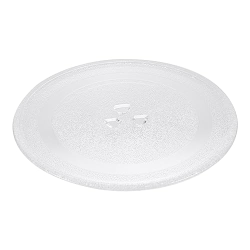 plato giratorio para microondas cubierta de horno de microondas soporte para microondas mini microondas microwave el microondas bandeja de microondas reemplazo de placa Vidrio BEBEMOKO