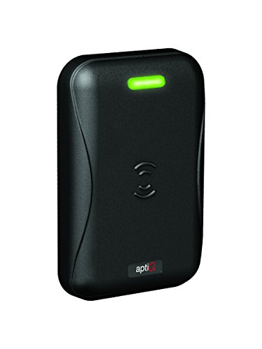aptiQ MT15 Multi-Technology Single Gang Reader, Black aptiQ MT15 Multi-Technology Single Gang Reader, Black
